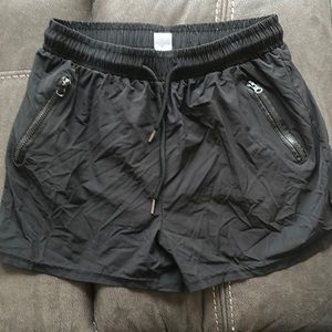 Black swim trunk